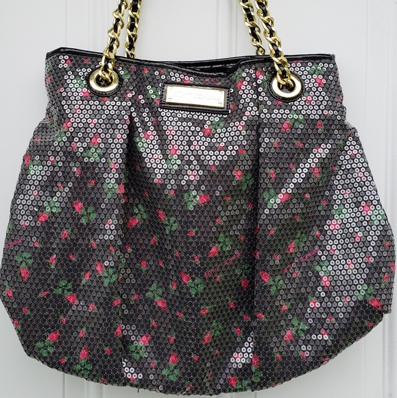 Betsey Johnson Handbags - 🌹CLEARANCE🌹 Purse & wallet Betsey sequins roses